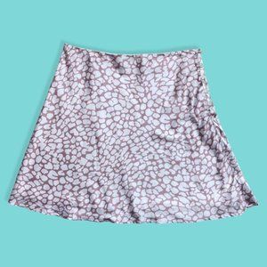 Cheetah/leopard Print Mini Skirt